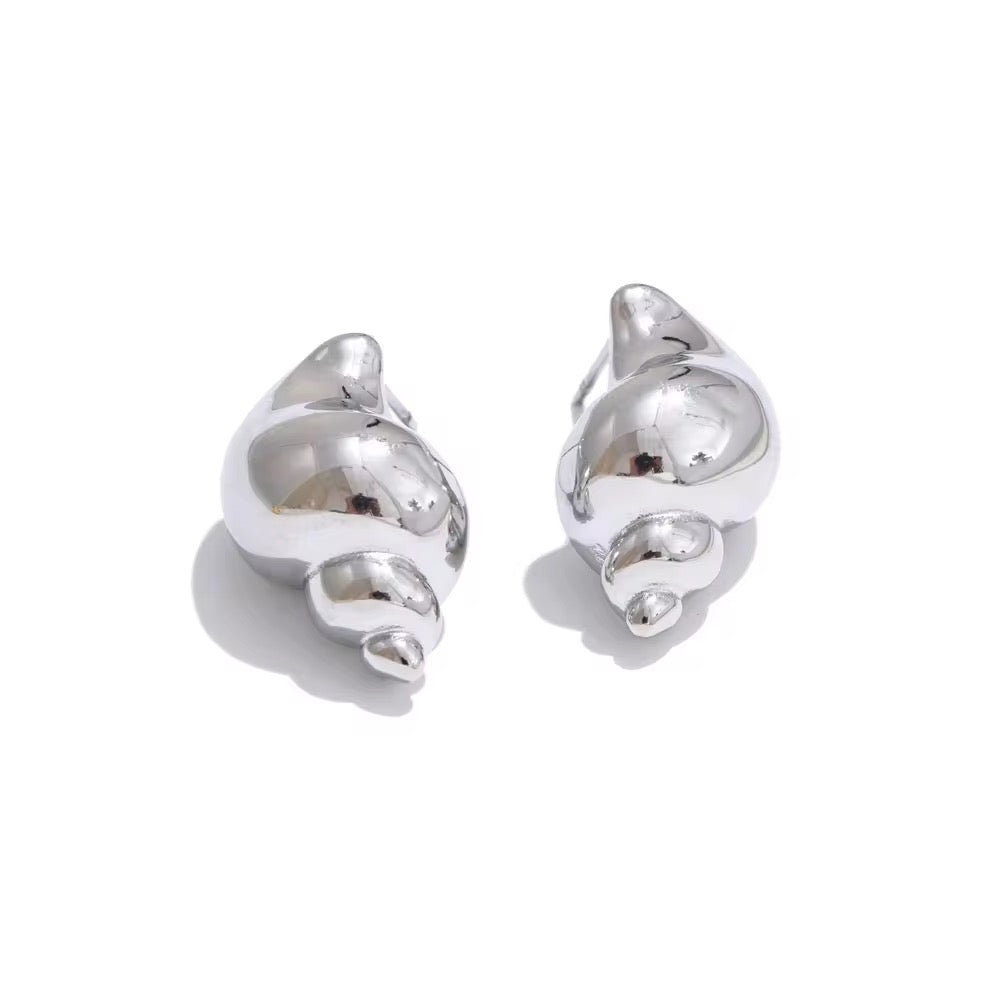 Conch Stud Earrings
