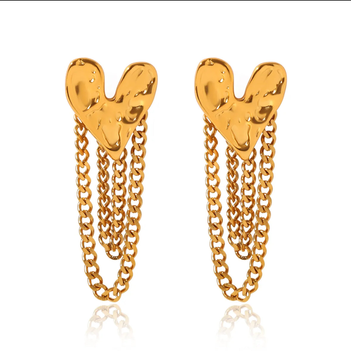 Golden Hearts Chains