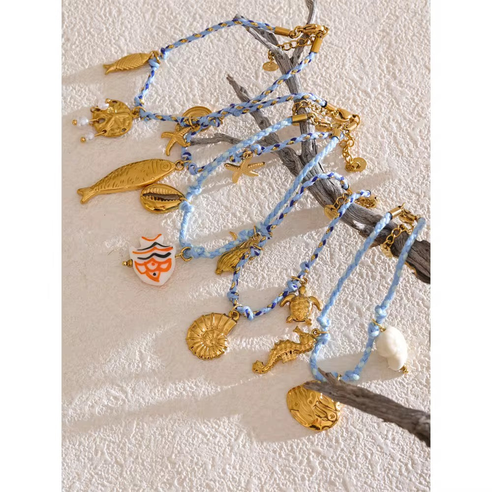 Ocean Charm Bracelet