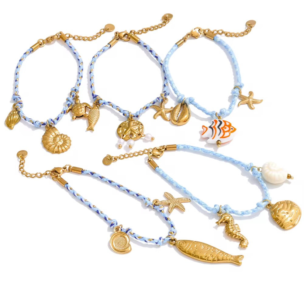 Ocean Charm Bracelet