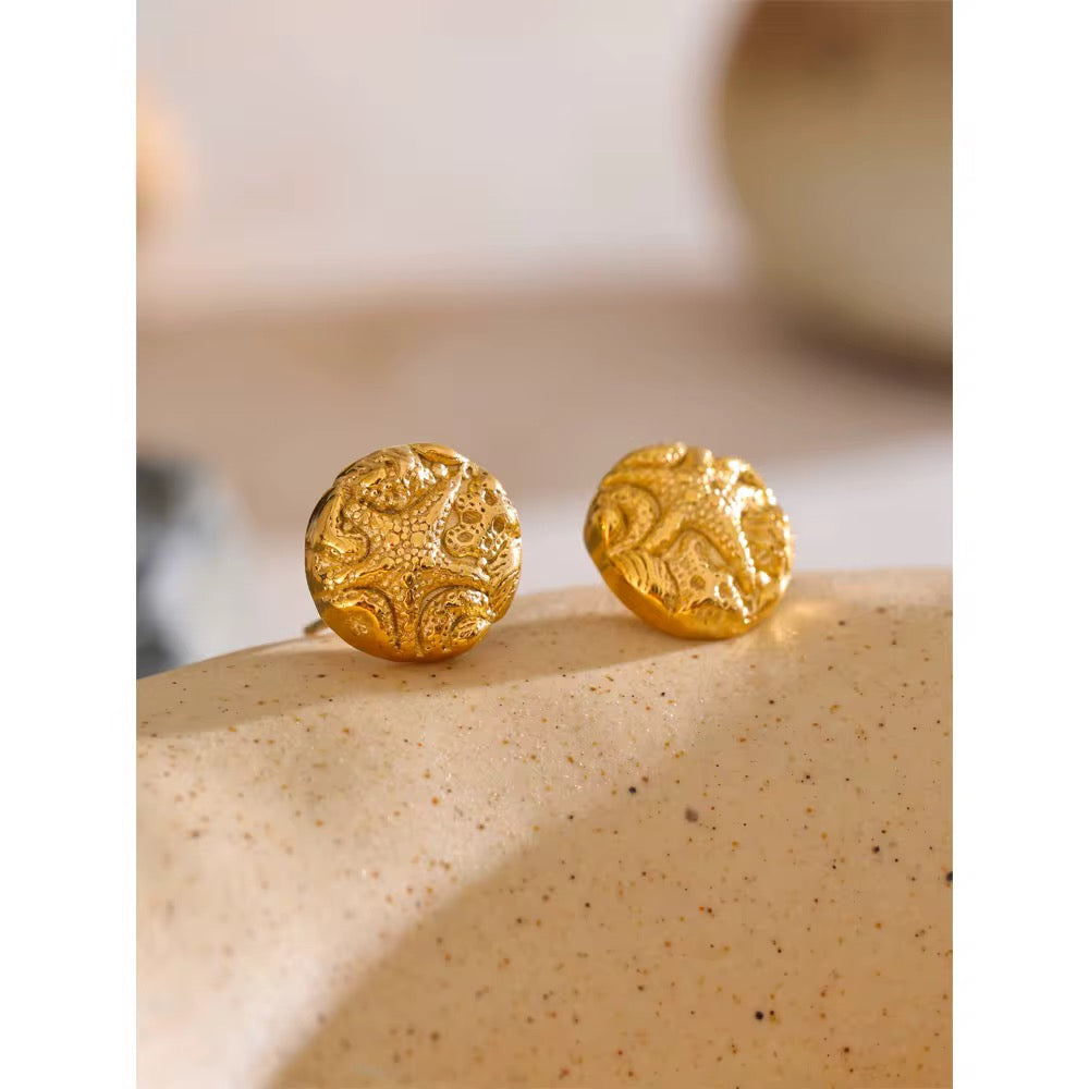 Starfish Stud Earrings